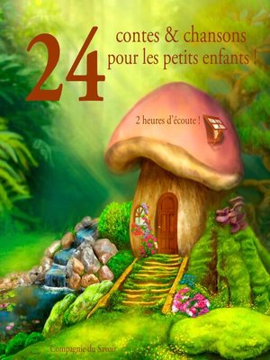 cover image of 24 contes et chansons pour les petits enfants